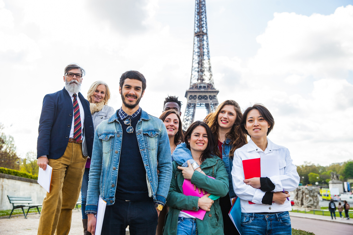 School trip in Paris - Outdoor lessons - Tour Eiffel